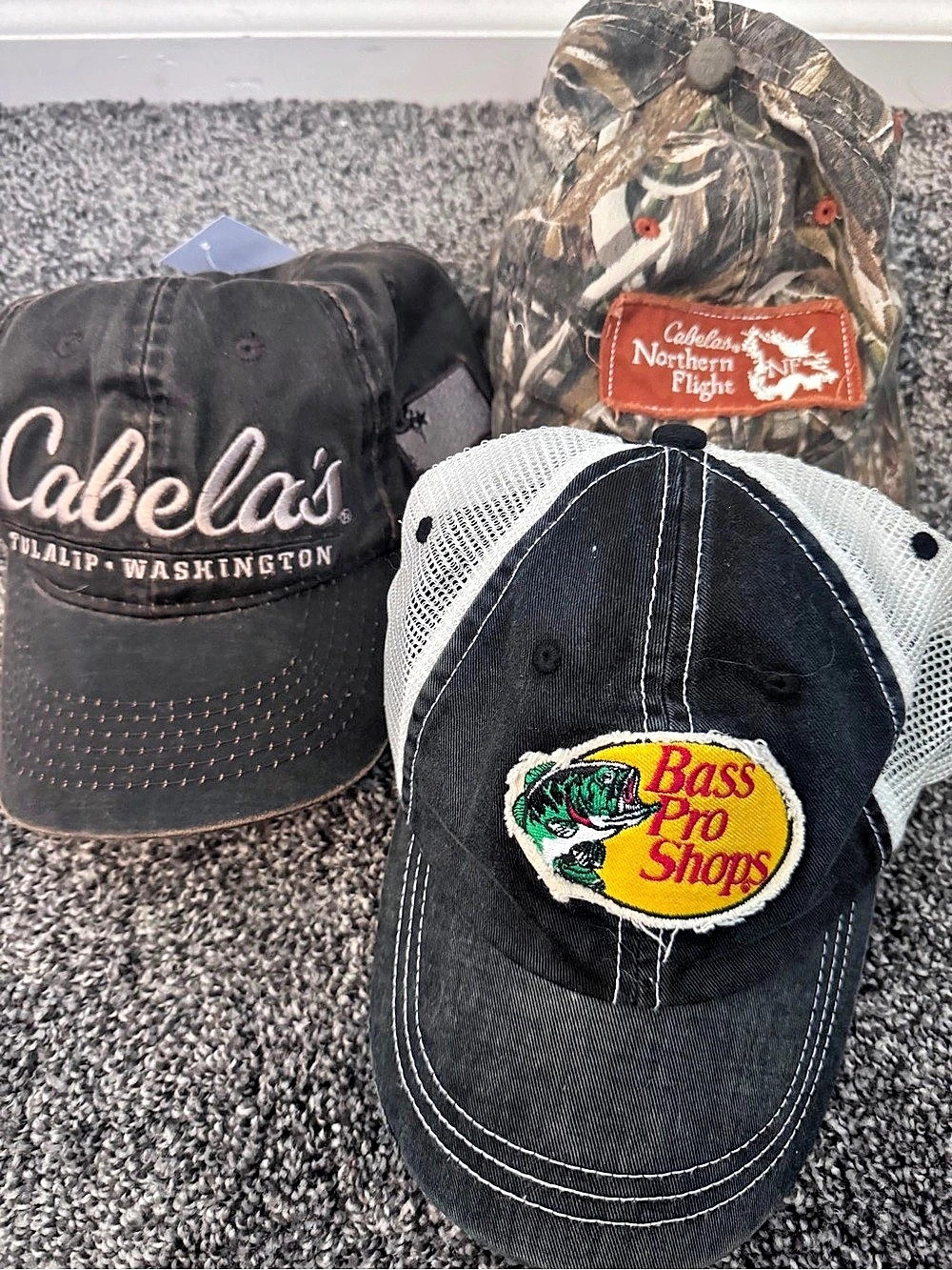 Cabela’s / Bass Pro Shop hat bundle